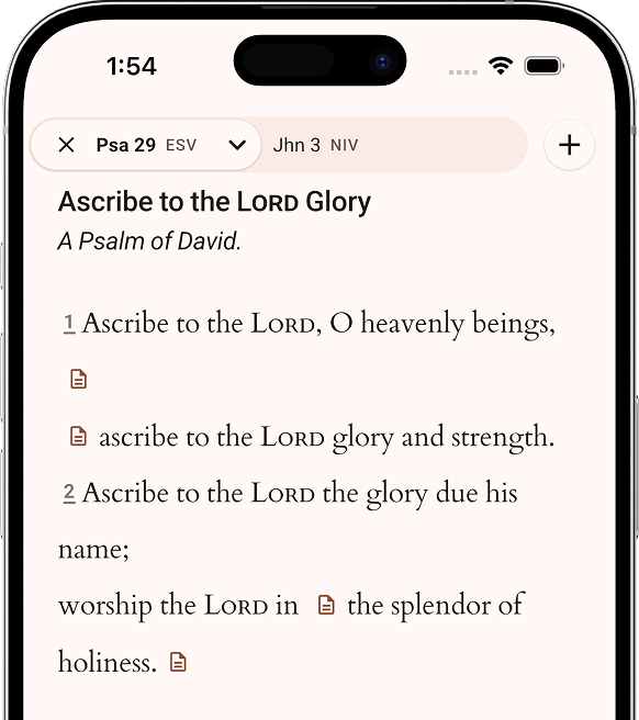 BibleOne app preview
